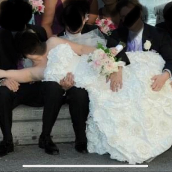 Priscilla of Boston - one of a kind wedding dress - Picture 3 of 3